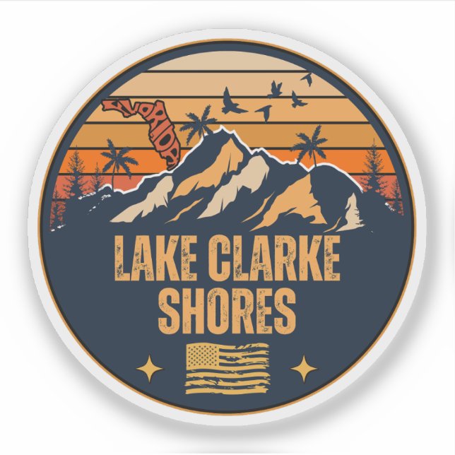 See Clarke Shows, Florida Aufkleber (Vorderseite)