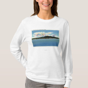 See Cobbosseecontee Ansicht von Kuba-Insel T-Shirt