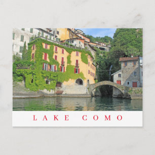 See Como Nesso Aussicht Postkarte
