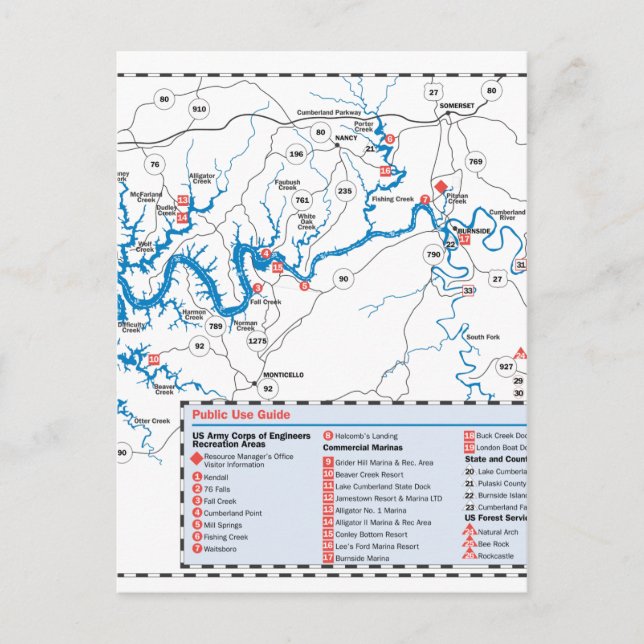 See Cumberland Postkarte (Vorderseite)