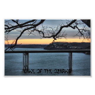 SEE DER OZARKS-FOTOGRAFIE FOTODRUCK