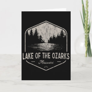 See der Ozarks Missouri im Freien Vintage Karte