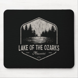 See der Ozarks Missouri im Freien Vintage Mousepad