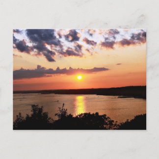 SEE DER OZARKS POSTCARD POSTKARTE