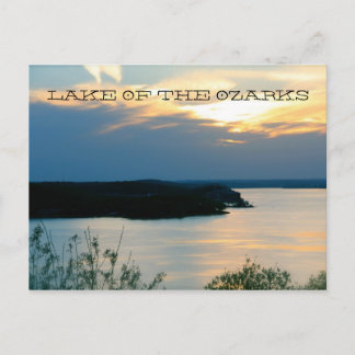 SEE DER OZARKS POSTCARD POSTKARTE