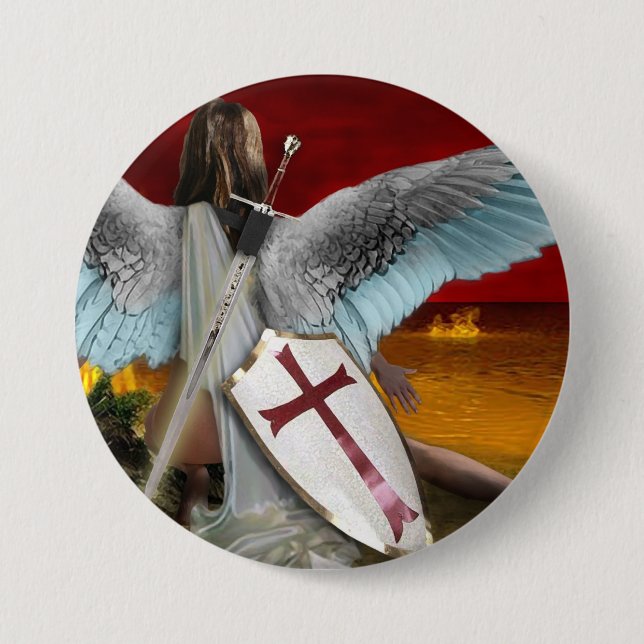 See des Feuers Button (Vorderseite)