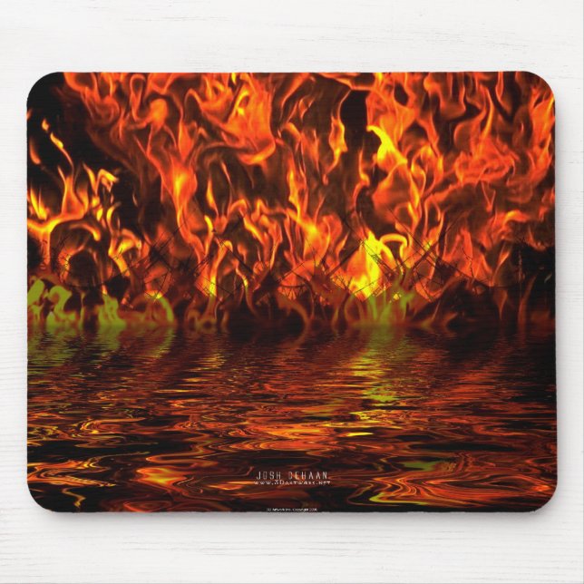 See des Feuers Mousepad (Vorne)