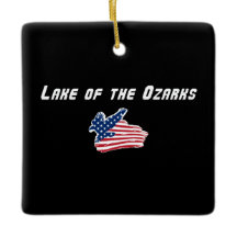 See des Ozark Missouri Patriotischer Adler