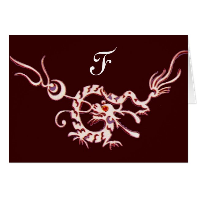 SEE DRACHE 2 MONOGRAMM ,rot schwarz (Vorderseite (Horizontal))
