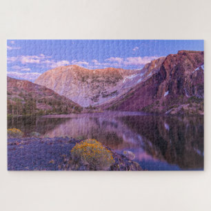 See Ellery und Sierra Mountains bei Dämmerung Puzzle