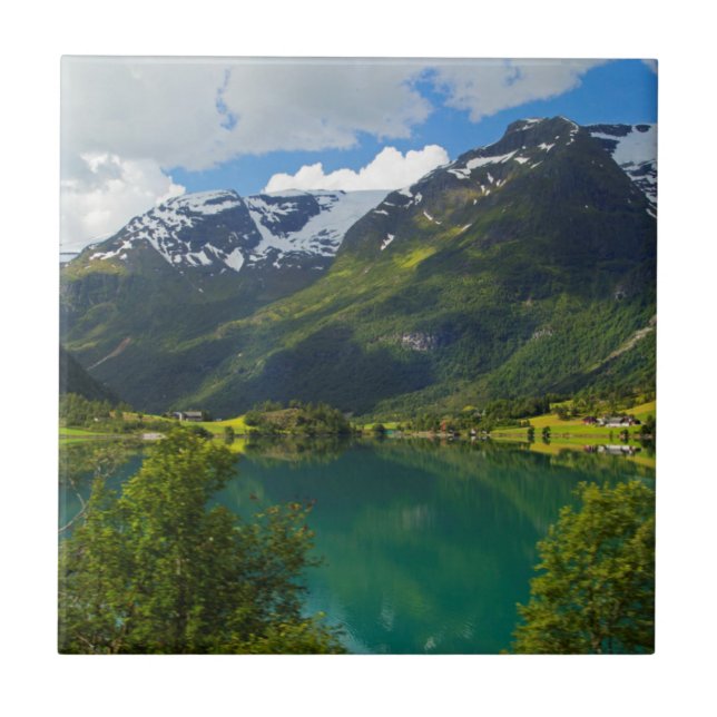 See Floen, Norwegen Fliese (Vorderseite)