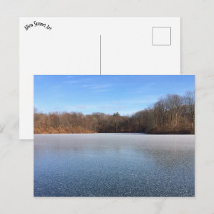 See gefroren wie Sterne Postkarte