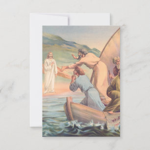 See Genezareth Jesus Erscheinung Heilige Karte