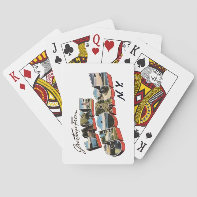 See George New York Spielkarten (Rückseite)