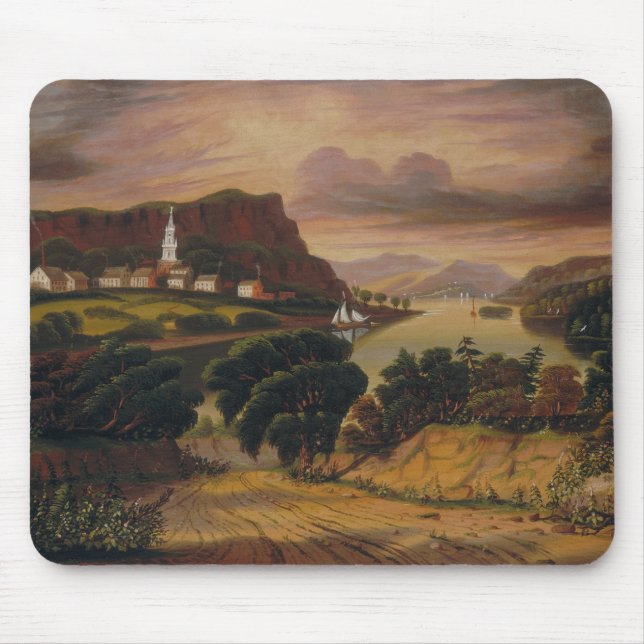 See George und das Dorf von Caldwell Mousepad (Vorne)