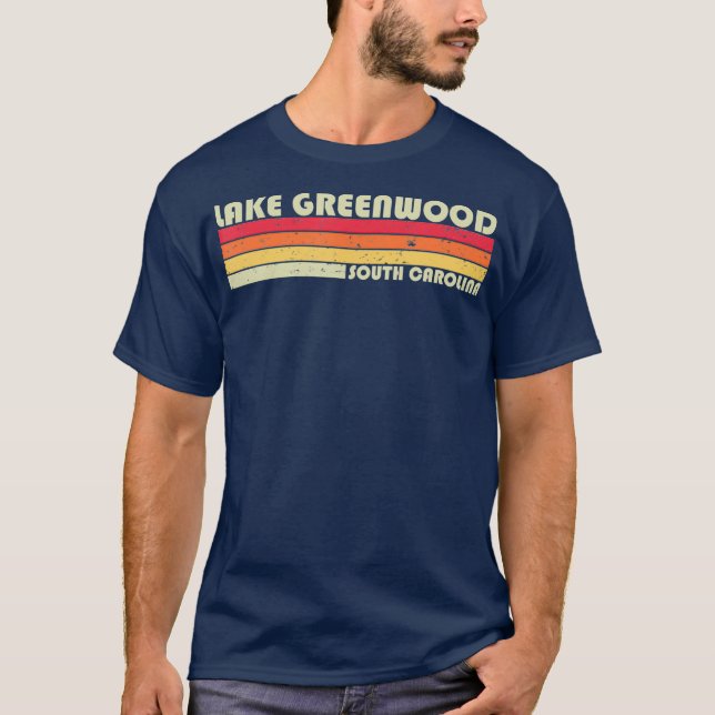 SEE GREENWOOD SÜDKAROLINA - Hübsches Fischgeschenk T-Shirt (Vorderseite)