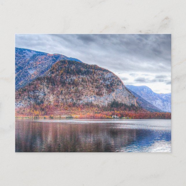 See Hallstatt Vista Postkarte (Vorderseite)