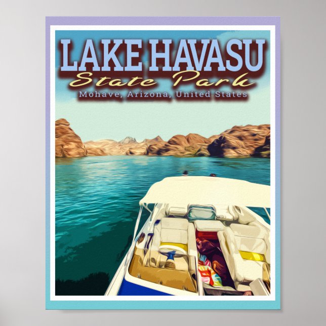 SEE HAVASU - MOHAVE ARIZONA VEREINIGTE STAATEN POSTER (Vorne)