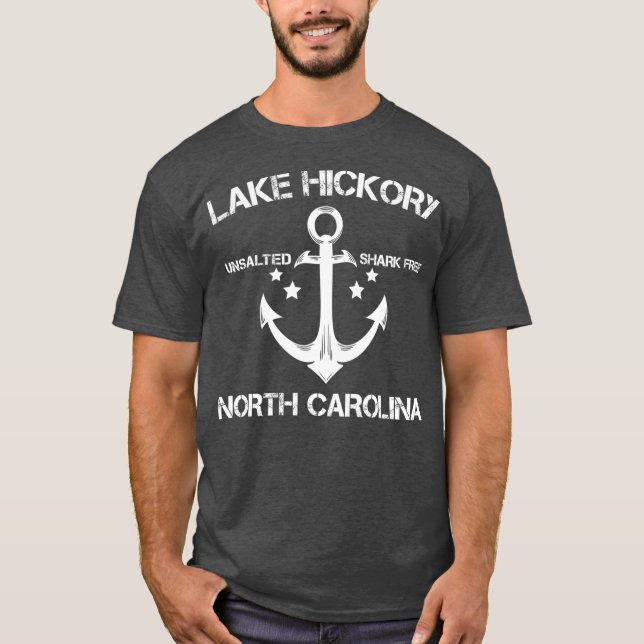SEE HICKORY NORTH CAROLINA Funny Fishing Gift T-Shirt (Vorderseite)