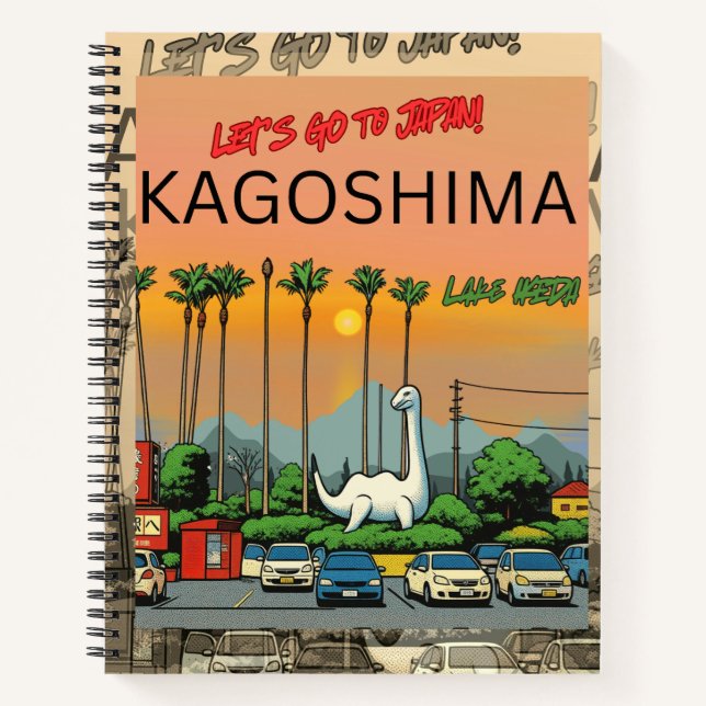 See Ikeda Kagoshima Japan Reise Notizbuch (Vorderseite)