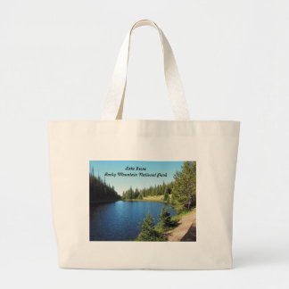 See im Rocky Mountain Nationalpark Jumbo Stoffbeutel