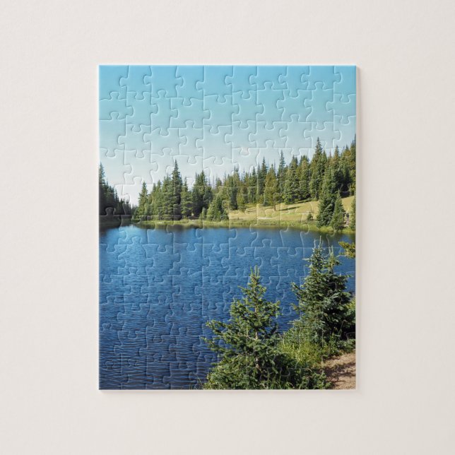 See im Rocky Mountain Nationalpark Puzzle (Vertikal)