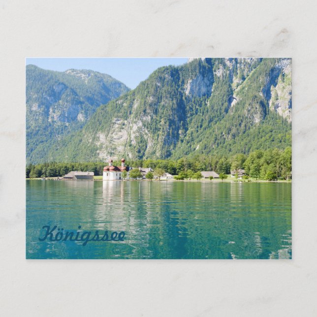 See Königssee Postkarte (Vorderseite)
