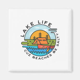 See Life Cuz Strände Salty Funny Summer Fun Be Magnet