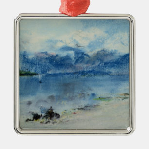 See Maggiore Silbernes Ornament