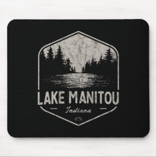 See Manitou Indiana im Freien Vintage Mousepad