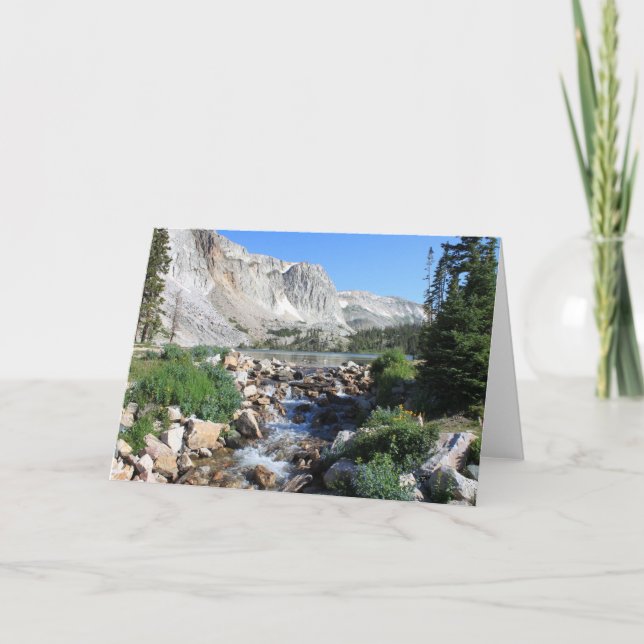 See Marie in der Sommerzeit-Gruß-Karte Karte (Vorderseite)