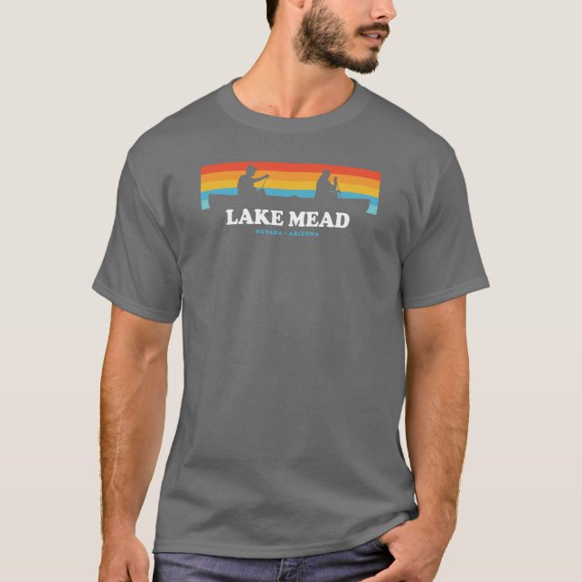 See Mead Nevada Arizona Kanufahrt T-Shirt (Vorderseite)