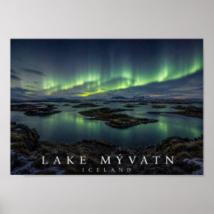 See Mývatn Island A4 Poster