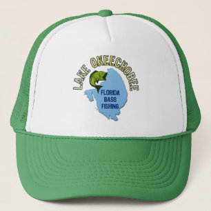 See Okeechobee, Florida-Barschangeln Truckerkappe