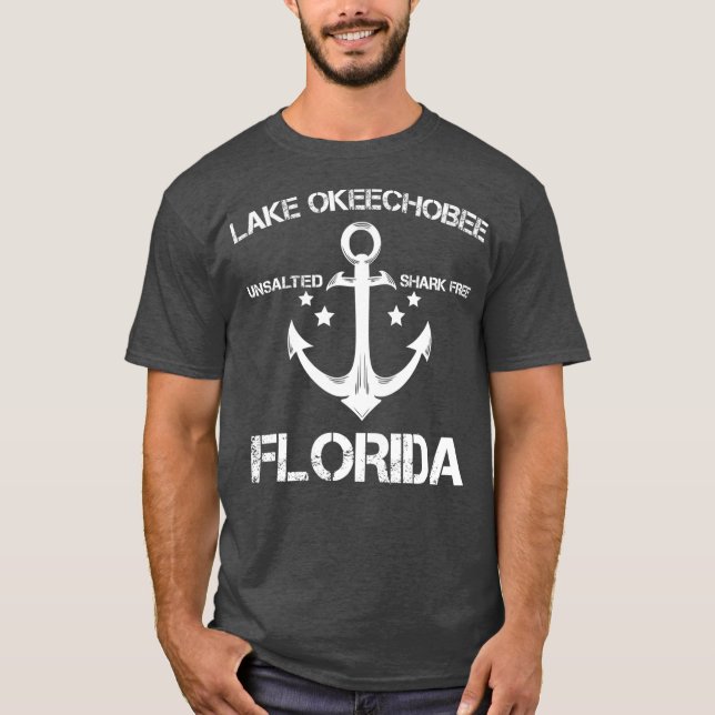 SEE OKEECHOBEE FLORIDA Camping Funny Fishing T-Shirt (Vorderseite)