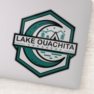 SEE OUACHITA arkansas moon hexa Aufkleber