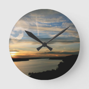 SEE OZARK CLOCK RUNDE WANDUHR