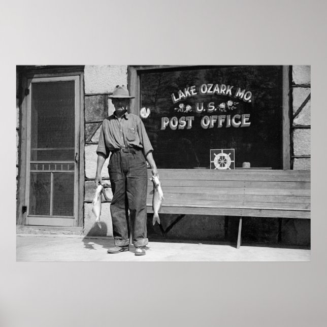 See Ozark Fisherman, 1930er Poster (Vorne)