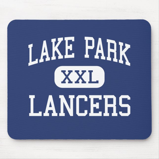 See-Park - Lancers - hoch - Roselle Illinois Mousepad (Vorne)