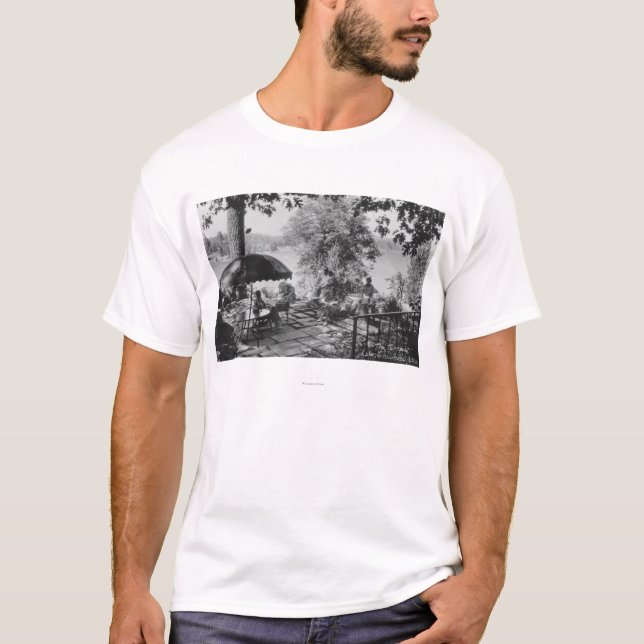 See-Pfeilspitze, Kalifornien-Häuschen-Ansicht u. T-Shirt (Vorderseite)