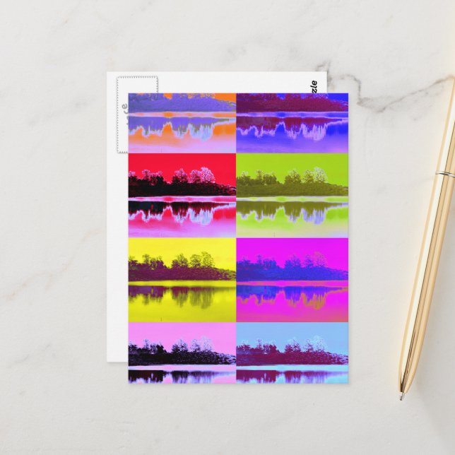 SEE POSTKARTE (Vorderseite/Rückseite Beispiel)