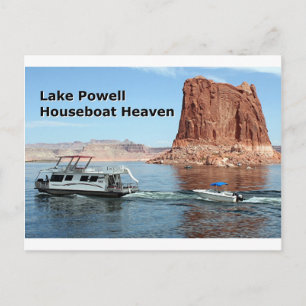 See-Powell-Hausboot-Himmel, Arizona, USA Postkarte