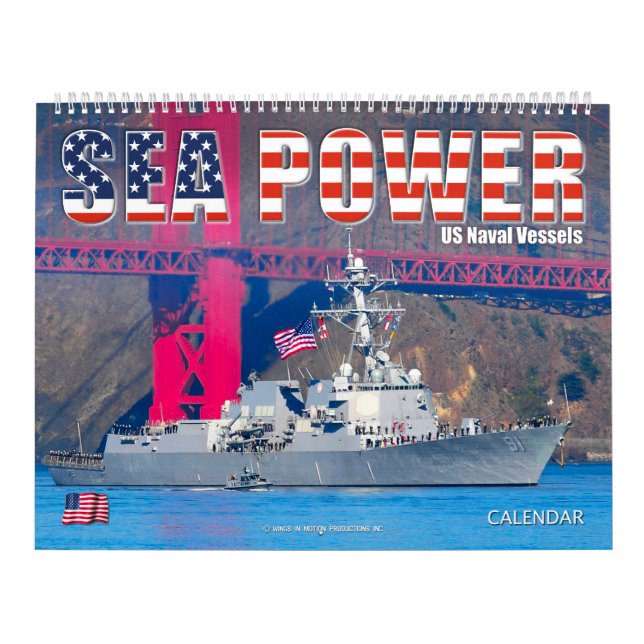 SEE-POWER - US-Marineschiffe Kalender (Titelbild)
