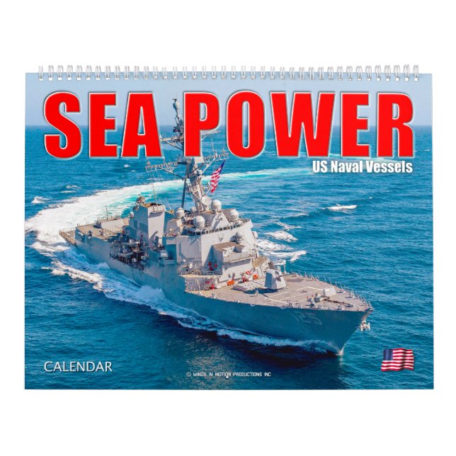 SEE-POWER - US-Marineschiffe Kalender (Titelbild)