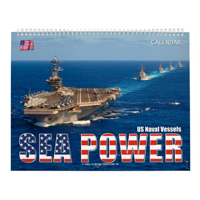 SEE-POWER - US-Marineschiffe Kalender (Titelbild)