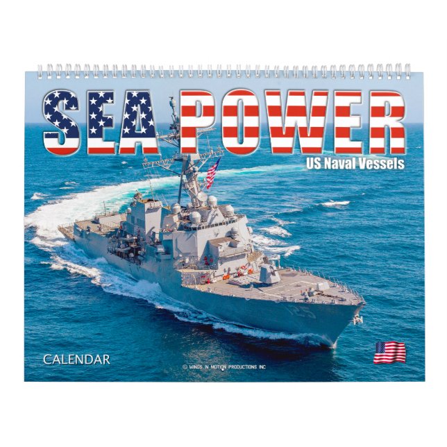 SEE-POWER - US-Marineschiffe Kalender (Titelbild)