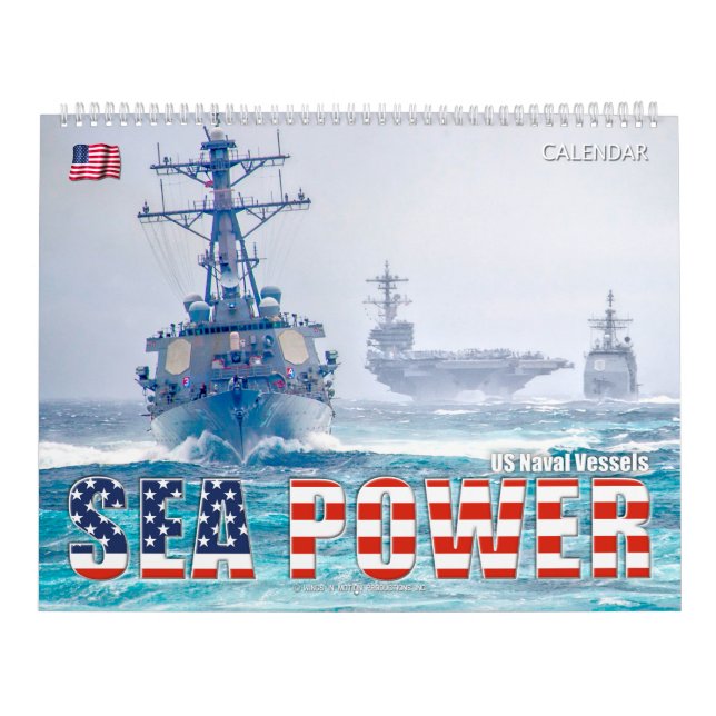 SEE-POWER - US-Marineschiffe Kalender (Titelbild)