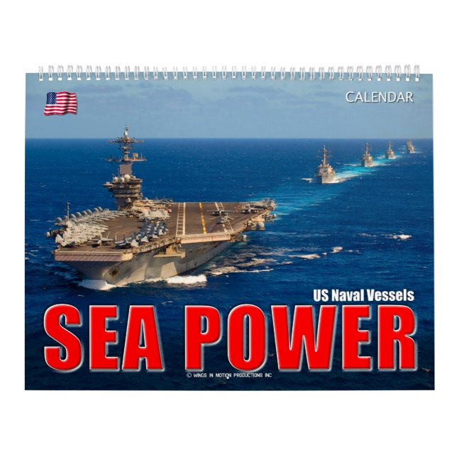 SEE-POWER - US-Marineschiffe Kalender (Titelbild)