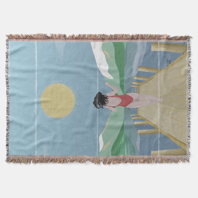 See Rotoiti Neuseeland Decke (Vorderseite)