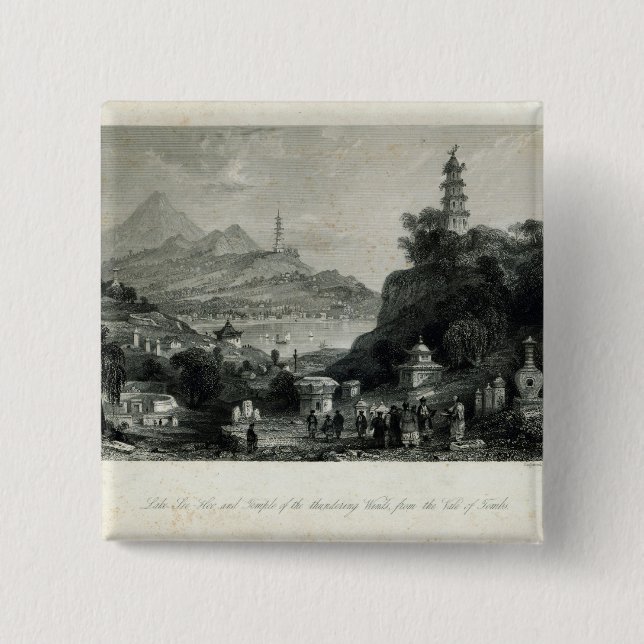 See Sehen-Hoo und Tempel des Donnerns Button (Vorderseite)